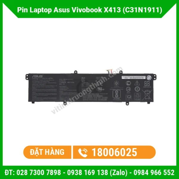 Pin Laptop Asus Vivobook X413 (C31N1911)