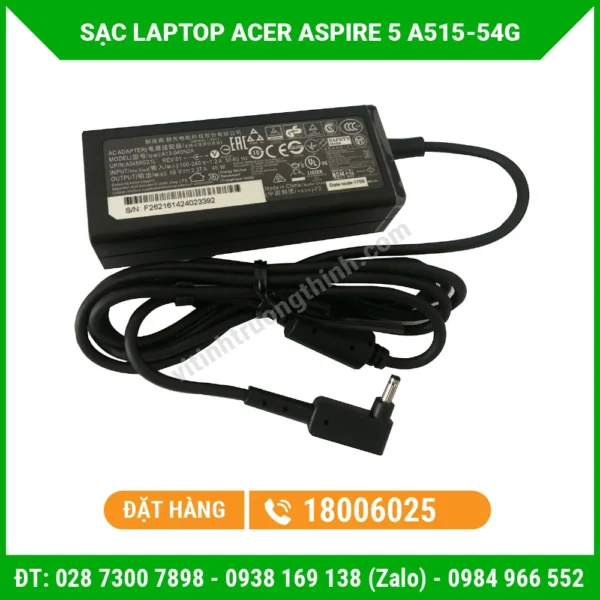 Sạc Laptop Acer Aspire 5 A515-54G