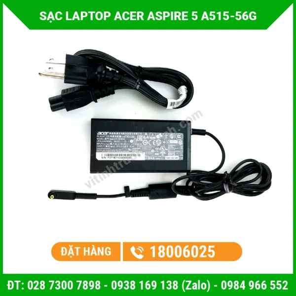 Sạc Laptop Acer Aspire 5 A515-56G