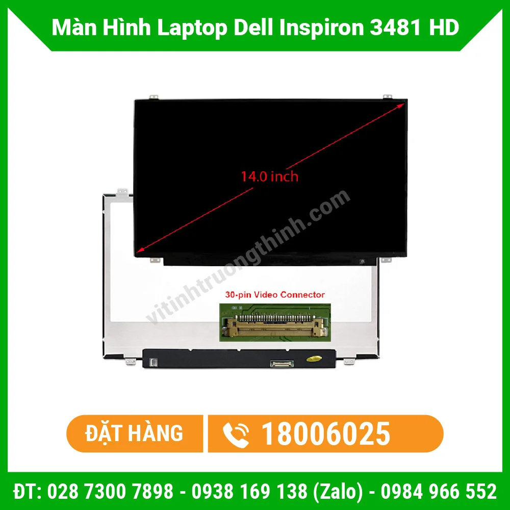 Màn Hình Laptop Dell Inspiron 3481 HD