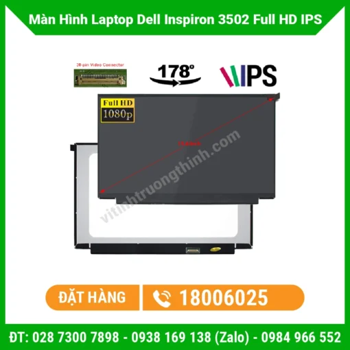 Màn Hình Laptop Dell Inspiron 3502 Full HD IPS