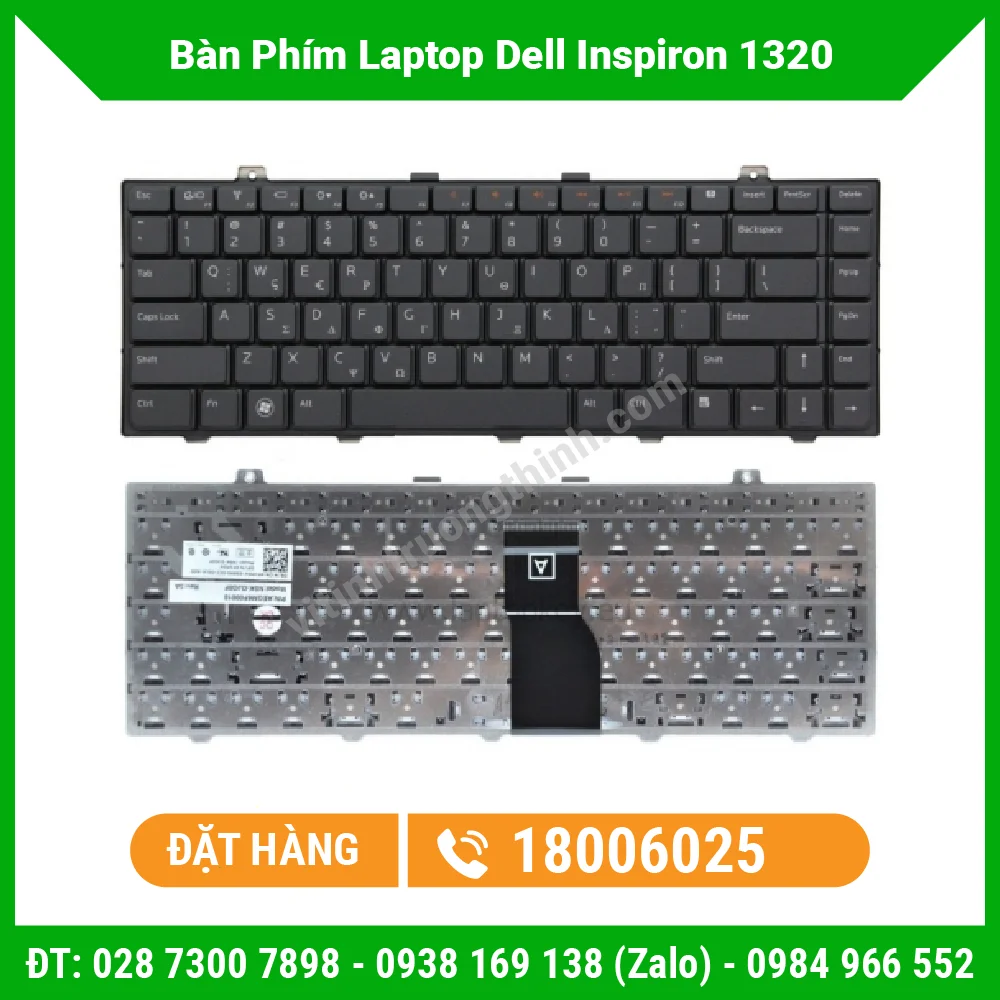 Thay Bàn Phím Laptop Dell Inspiron 1320