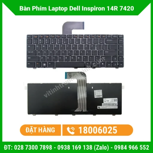 Thay Bàn Phím Laptop Dell Inspiron 14R 7420