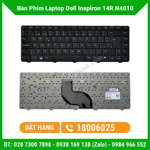 Thay Bàn Phím Laptop Dell Inspiron 14R N4010