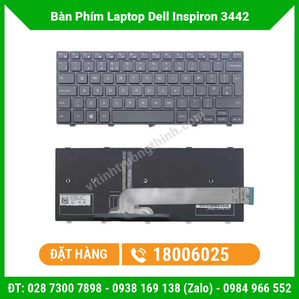 Thay Bàn Phím Laptop Dell Inspiron 3442
