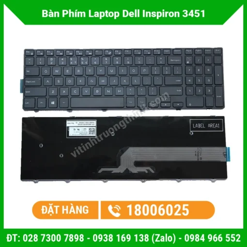 Thay Bàn Phím Laptop Dell Inspiron 3451