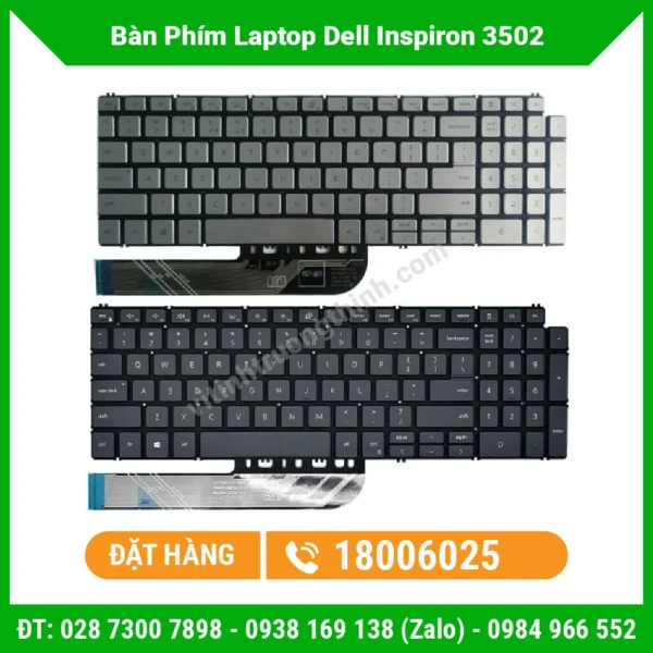 Thay Bàn Phím Laptop Dell Inspiron 3502