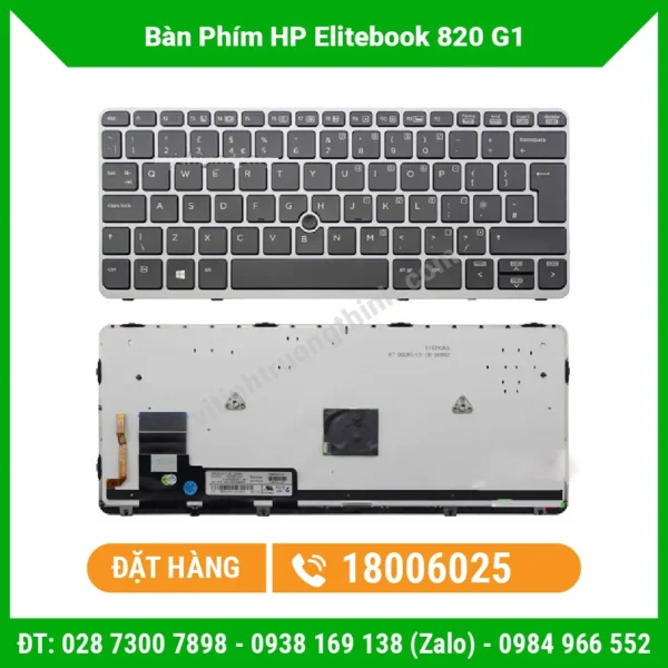 Thay Bàn Phím Laptop HP Elitebook 820 G1