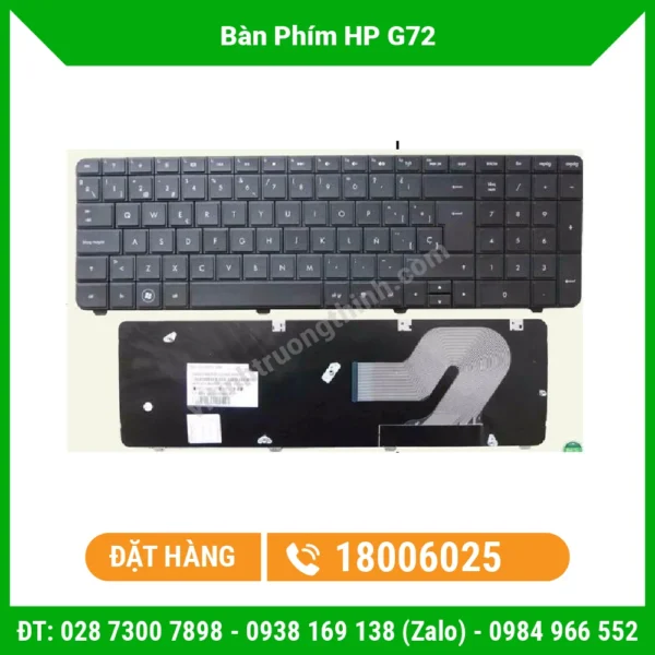 Thay Bàn Phím Laptop HP G72