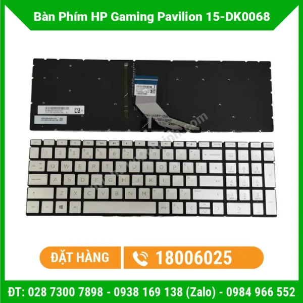 Thay Bàn Phím Laptop HP Gaming Pavilion 15-DK0068