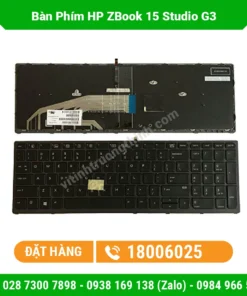Thay Bàn Phím Laptop HP ZBook 15 Studio G3