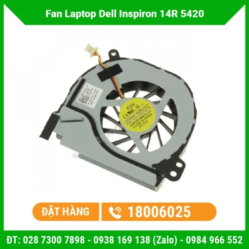 Thay Fan Quạt Laptop Dell Inspiron 14R 5420