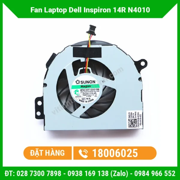 Thay Fan Quạt Laptop Dell Inspiron 14R N4010