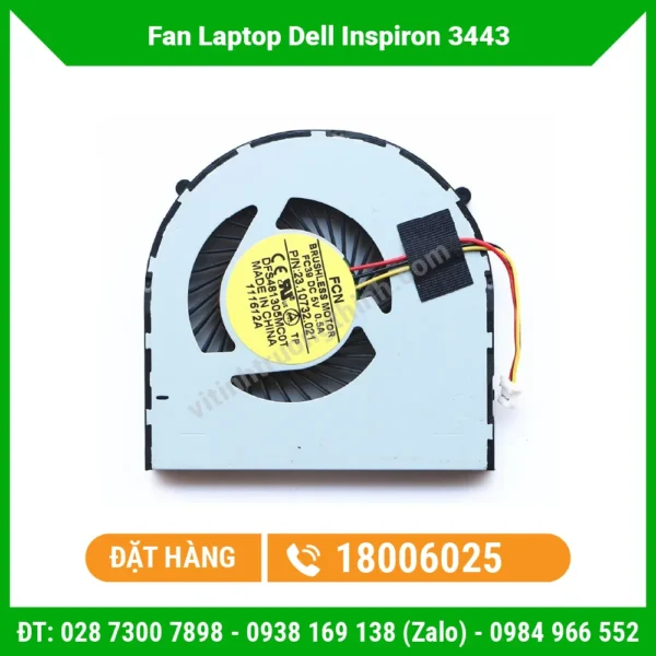 Thay Fan Laptop Dell Inspiron 3443