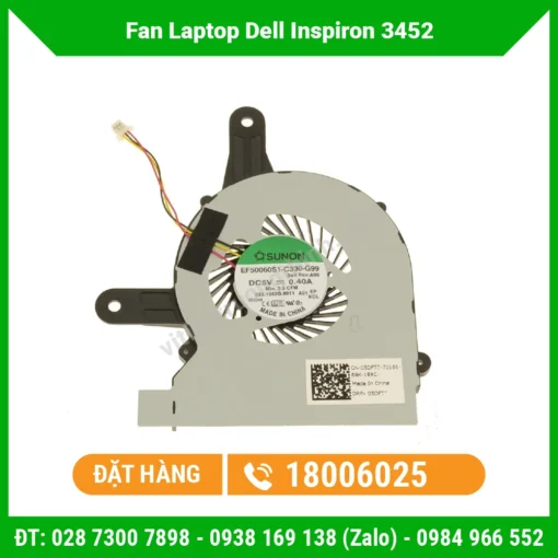 Thay Fan Laptop Dell Inspiron 3452