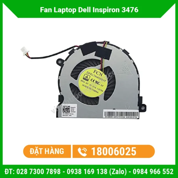 Thay Fan Quạt Laptop Dell Inspiron 3476