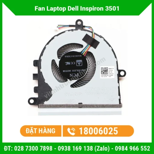 Thay Fan Quạt Laptop Dell Inspiron 3501