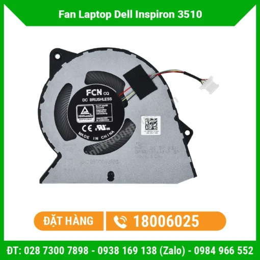 Thay Fan Quạt Laptop Dell Inspiron 3510