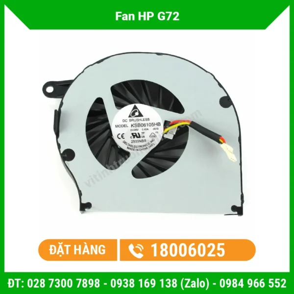 Thay Fan Quạt Laptop HP G72