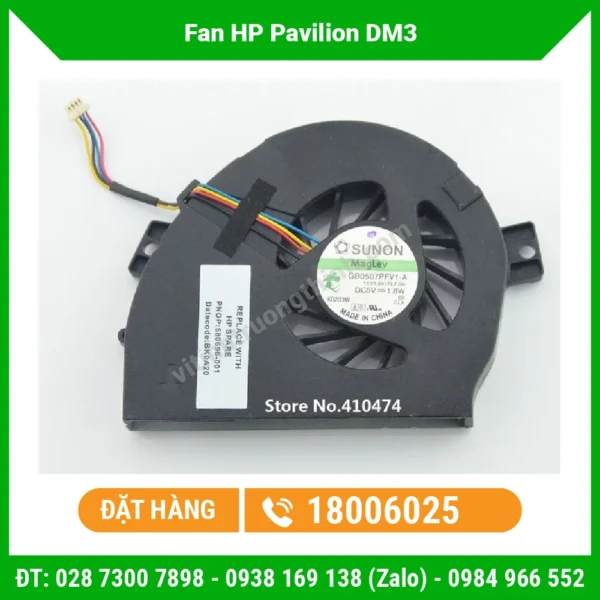 Thay Fan Quạt Laptop HP Pavilion DM3