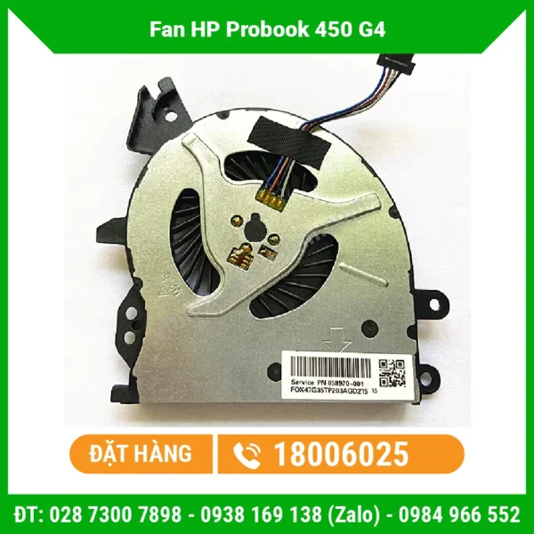 Thay Fan Quạt Laptop HP Probook 450 G4