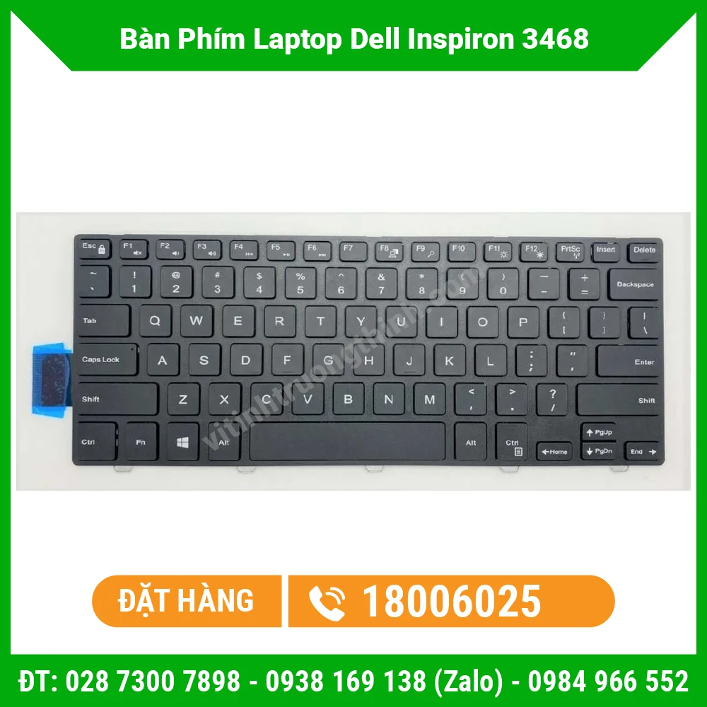 Thay Bàn Phím Laptop Dell Inspiron 3468