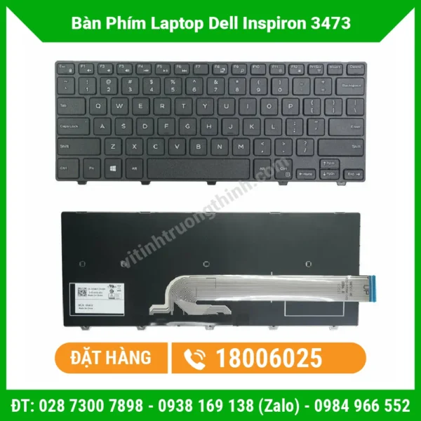 Thay Bàn Phím Laptop Dell Inspiron 3473