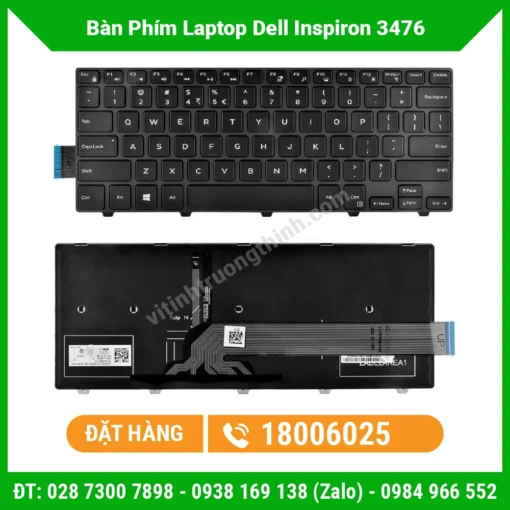 Thay Bàn Phím Laptop Dell Inspiron 3476