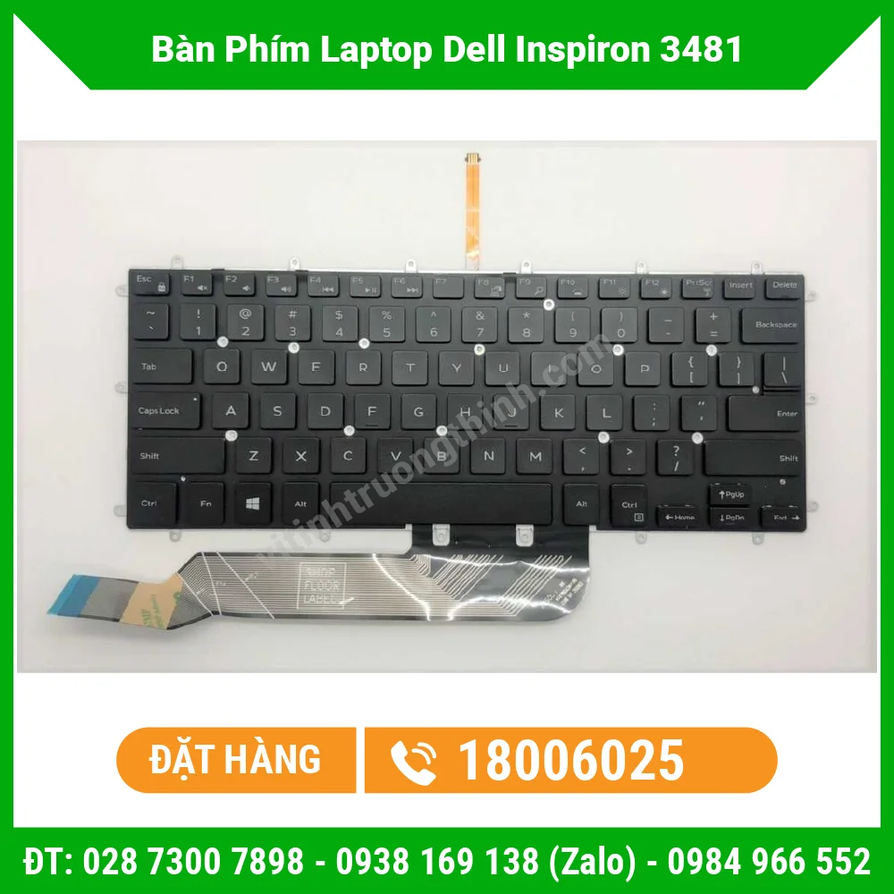 Thay Bàn Phím Laptop Dell Inspiron 3481