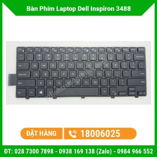 Thay Bàn Phím Laptop Dell Inspiron 3488