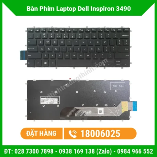 Thay Bàn Phím Laptop Dell Inspiron 3490