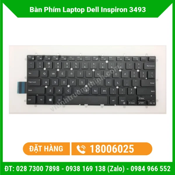 Thay Bàn Phím Laptop Dell Inspiron 3493