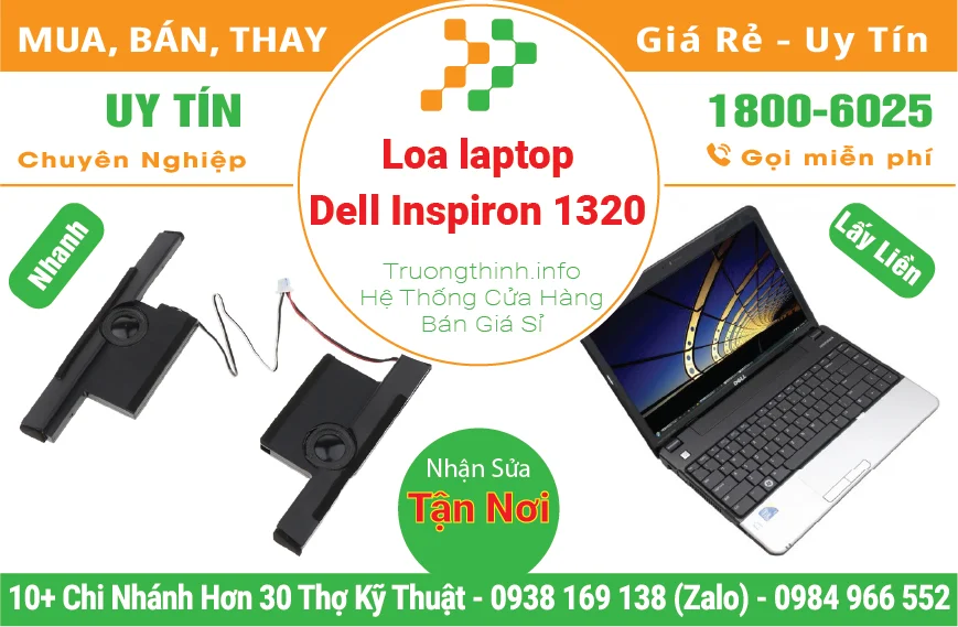 Thay Loa Laptop Dell Inspiron 1320