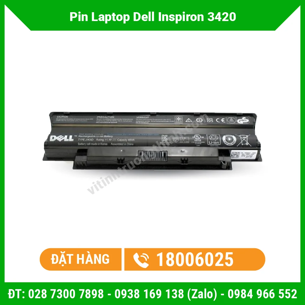 Thay Pin Laptop Dell Inspiron 3420