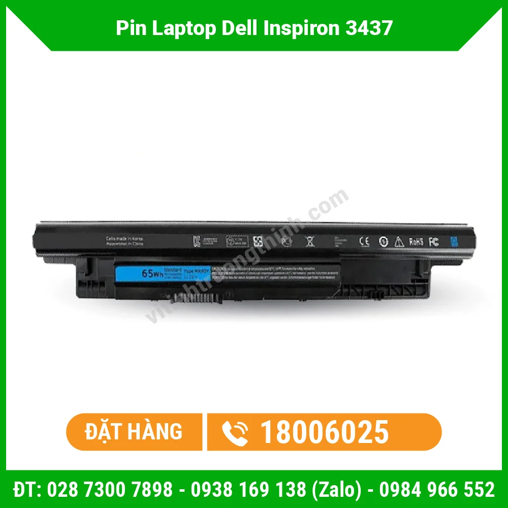 Thay Pin Laptop Dell Inspiron 3437