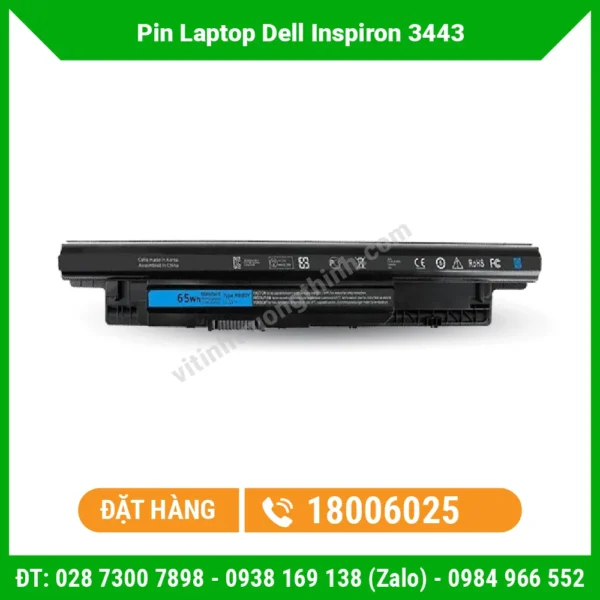 Thay Pin Laptop Dell Inspiron 3443