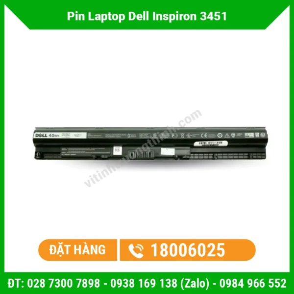 Thay Pin Laptop Dell Inspiron 3451