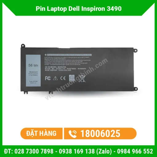 Thay Pin Laptop Dell Inspiron 3490
