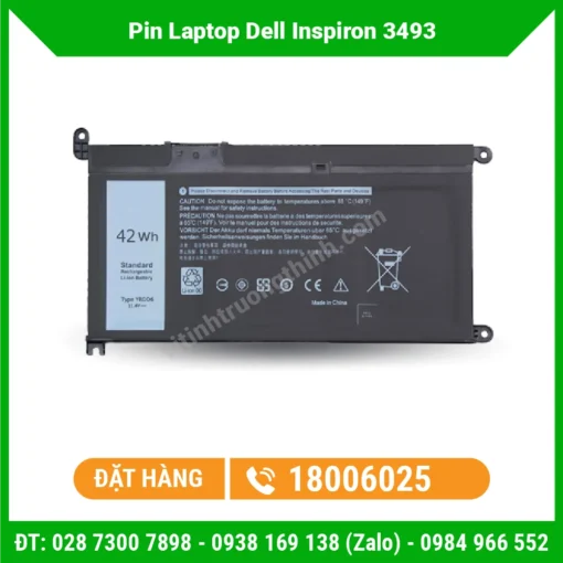 Thay Pin Laptop Dell Inspiron 3493