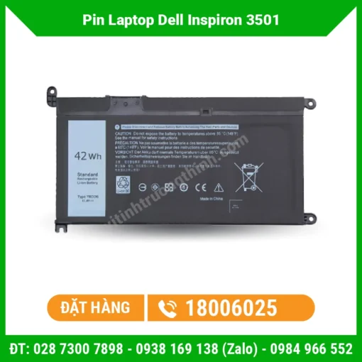 Thay Pin Laptop Dell Inspiron 3501