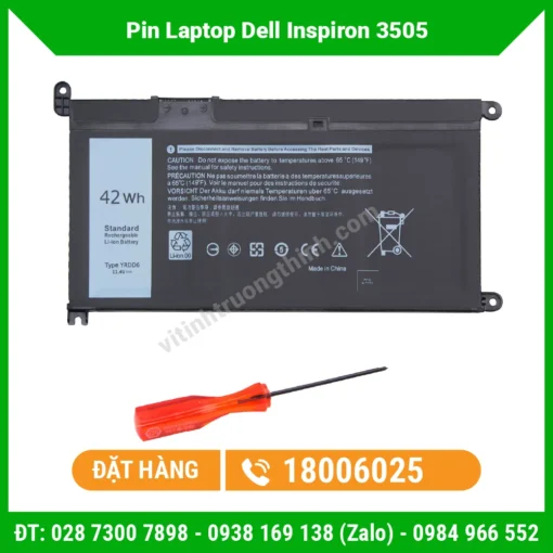 Thay Pin Laptop Dell Inspiron 3505