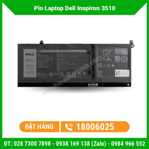 Thay Pin Laptop Dell Inspiron 3510