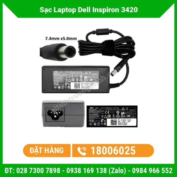 Thay Sạc Laptop Dell Inspiron 3420