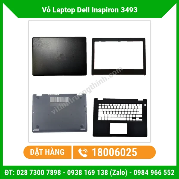 Thay Vỏ Laptop Dell Inspiron 3493