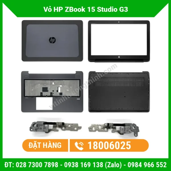 Thay Vỏ Laptop HP ZBook 15 Studio G3