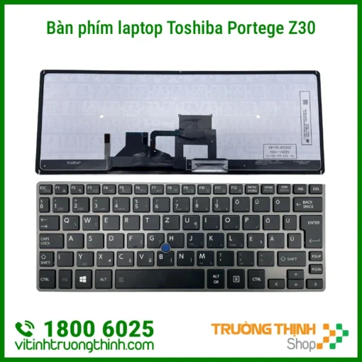 Bàn phím laptop Toshiba Portege Z30 | Vi Tính Trường Thịnh