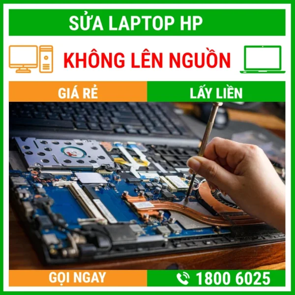 Sửa Laptop HP Không Lên Nguồn - Địa Chỉ Sửa Laptop Lấy Liền Uy Tín Giá Rẻ