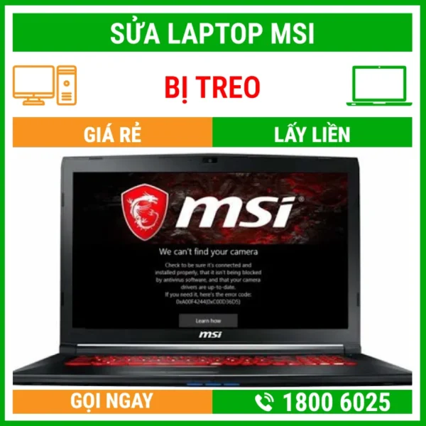 Sửa Laptop MSI Bị Treo - Địa Chỉ Sửa Laptop Lấy Liền Uy Tín Giá Rẻ