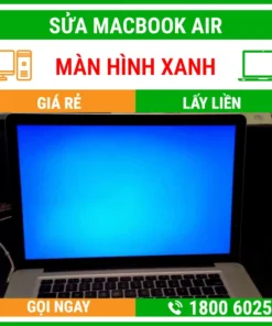 Sửa Macbook Air Bị Màn Hình Xanh - Địa Chỉ Sửa Laptop Lấy Liền Uy Tín Giá Rẻ