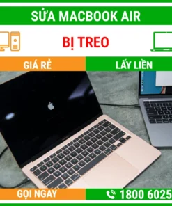 Sửa Macbook Air Bị Treo - Địa Chỉ Sửa Laptop Lấy Liền Uy Tín Giá Rẻ